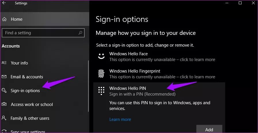 Difference-Between-Pin-and-Password-2_4d470f76dc99e18ad75087b1b8410ea9 ما الفرق بين رقم التعريف الشخصي وكلمة المرور لتسجيل الدخول في Windows 10