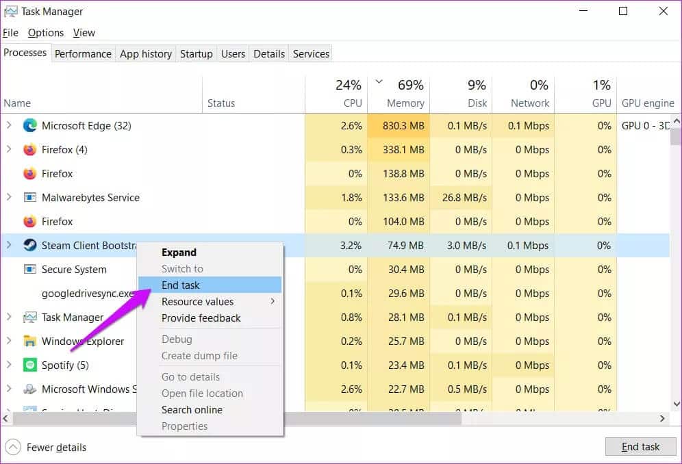 Fix-Steam-Not-Opening-on-Windows-10-Error-1_4d470f76dc99e18ad75087b1b8410ea9 أفضل 9 طرق لإصلاح خطأ عدم فتح Steam على نظام Windows 10