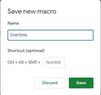 Google-sheets-save-macro كيفية أتمتة المهام في Google Sheets باستخدام وحدات Macros