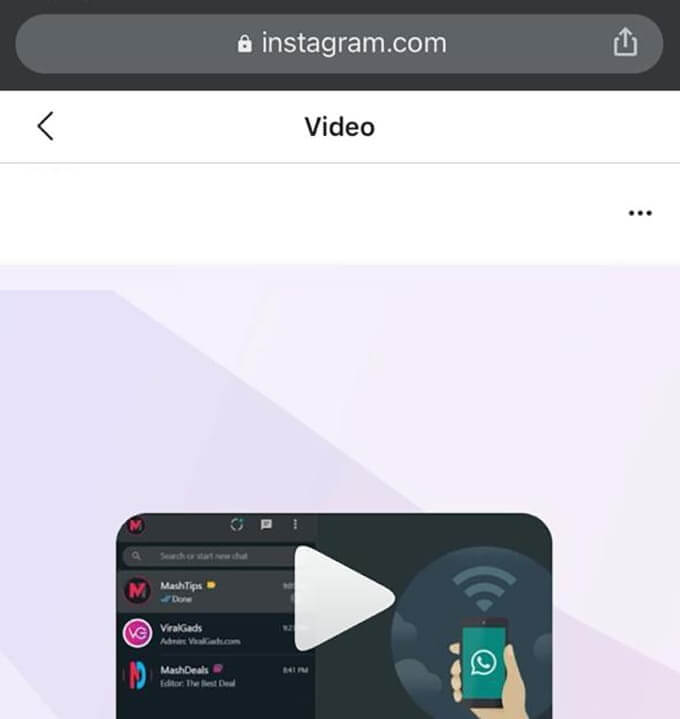 Instagram-Web-to-Disable-Video-Autoplay كيفية إيقاف تشغيل الفيديو التلقائي على Instagram