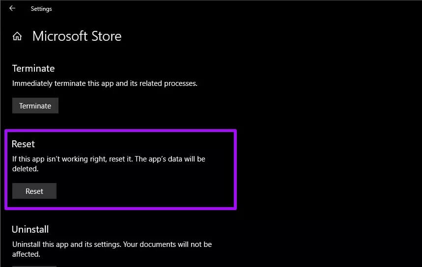 Microsoft-Store-Update-Notifications-Not-Showing-Issue-7_4d470f76dc99e18ad75087b1b8410ea9 كيفية إصلاح مشكلة عدم ظهور إشعارات التحديث الخاصة بـ Microsoft Store