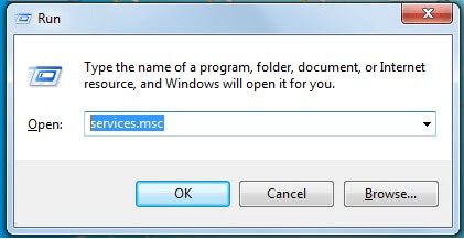 Open-the-Run-and-type-in-there-services.msc_ إصلاح عدم تنزيل تحديثات Windows 7