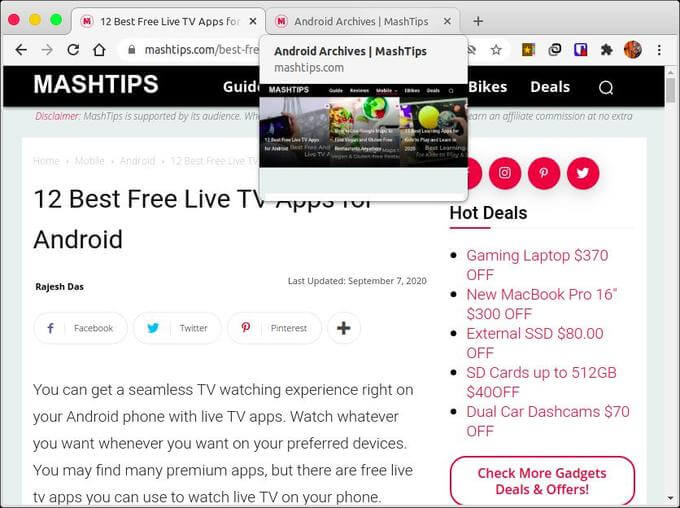 Preview-Chrome-Tabs أفضل 10 نصائح حول علامة تبويب Chrome لتكون أكثر إنتاجية