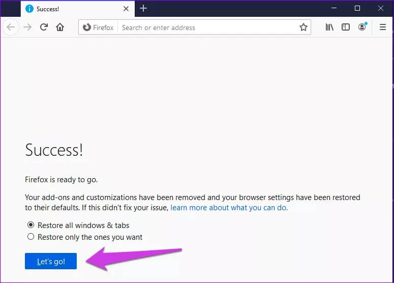 REFRESH-FIREFOX-01_4d470f76dc99e18ad75087b1b8410ea9 ماذا يحدث عند إعادة تثبيت Firefox