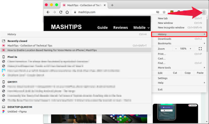 Restore-Chrome-Tabs أفضل 10 نصائح حول علامة تبويب Chrome لتكون أكثر إنتاجية