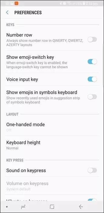 Screenshot_20180524-141026_Gboard_180524_143046_935adec67b324b146ff212ec4c69054f Gboard مقابل Samsung Keyboard: هل يجب عليك التبديل إلى Gboard؟