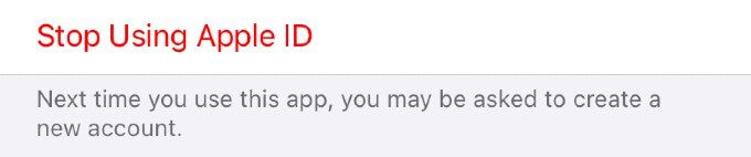 Stop-Using-Apple-ID كيفية التوقف عن استخدام "Sign in with Apple" والتبديل إلى البريد الإلكتروني الشخصي