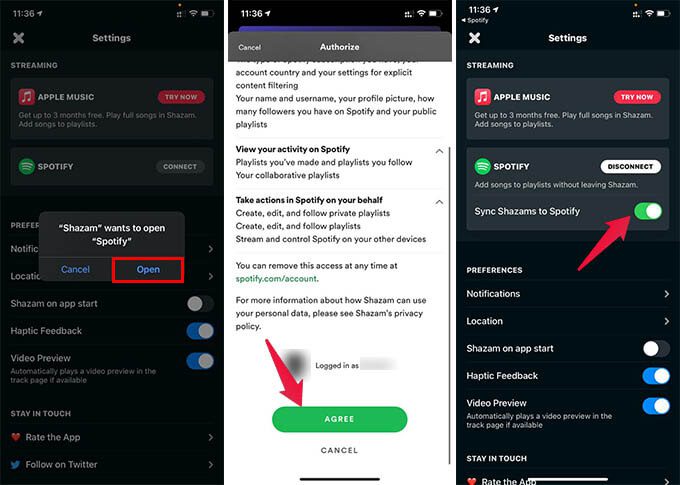 Sync-Shazam-with-Spotify- كيفية مزامنة Shazam مع Spotify للحصول على جميع الأغاني المعروفة