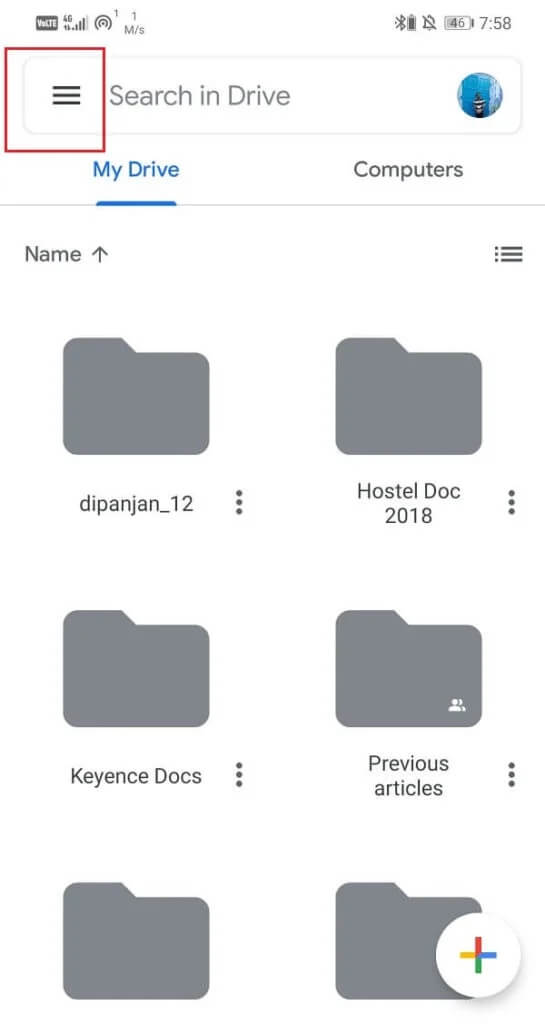 Tap-on-Hamburger-icon-on-top-left-hand-side-545x1024-1 كيفية عمل نسخة احتياطية من الرسائل النصية واستعادتها على Android