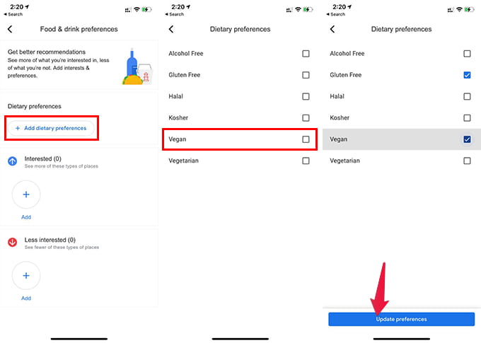 كيفية استخدام Google Maps للبحث عن مطاعم نباتية وخالية من الغلوتين في أي مكان - %categories