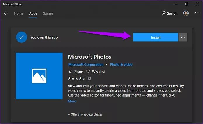 Windows-10-Photos-App-Crashing-Fix-7_4d470f76dc99e18ad75087b1b8410ea9 كيفية إصلاح مشكلة تعطل تطبيق الصور Pho­tos على Windows 10
