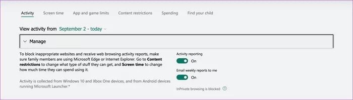 activity-on_935adec67b324b146ff212ec4c69054f دليل كامل لإعداد واستخدام Family Safety من Microsof
