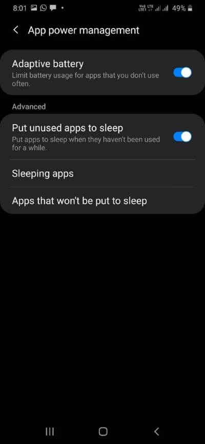 adaptive-battery_40dd5eab97016030a3870d712fd9ef0f أفضل 9 طرق لإصلاح استنزاف بطارية Samsung One UI