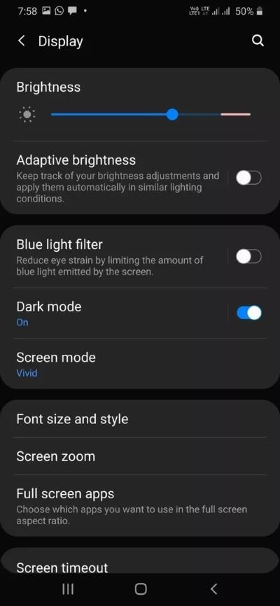 adaptive-brightness_40dd5eab97016030a3870d712fd9ef0f أفضل 9 طرق لإصلاح استنزاف بطارية Samsung One UI