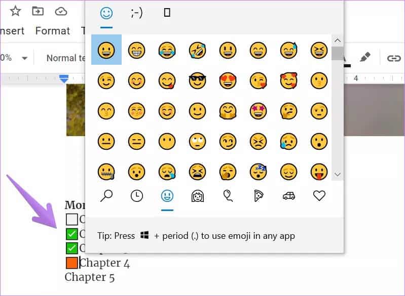 add-checkboxes-in-google-docs-14_4d470f76dc99e18ad75087b1b8410ea9 كيفية إضافة مربع اختيار في محرر مستندات Google Docs على الهاتف المحمول وسطح المكتب