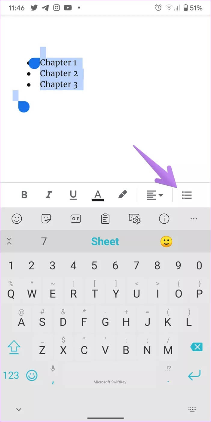 add-checkboxes-in-google-docs-15_4d470f76dc99e18ad75087b1b8410ea9 كيفية إضافة مربع اختيار في محرر مستندات Google Docs على الهاتف المحمول وسطح المكتب