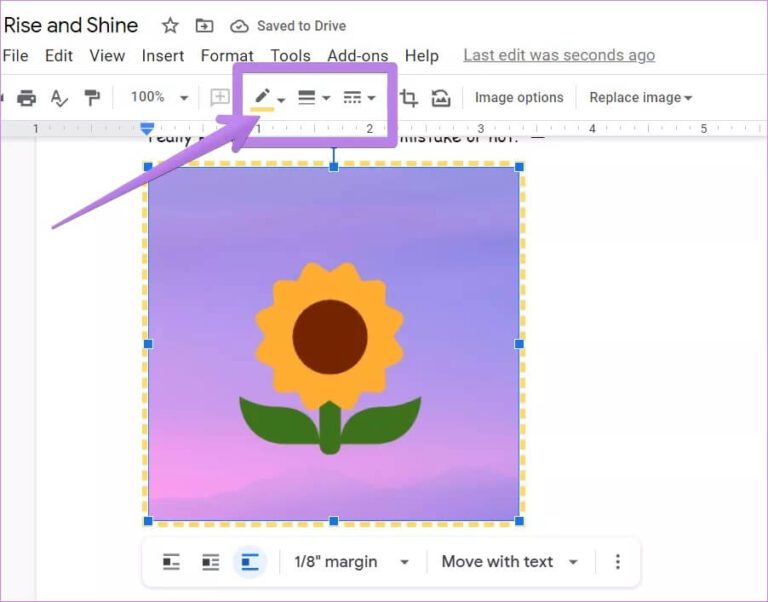 how to resize images in google docs mobile