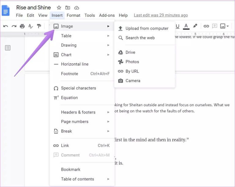 Como inserir e editar imagens no Google Docs no celular e PC | a melhor ...