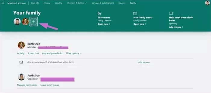 add-new-family-member_935adec67b324b146ff212ec4c69054f دليل كامل لإعداد واستخدام Family Safety من Microsof
