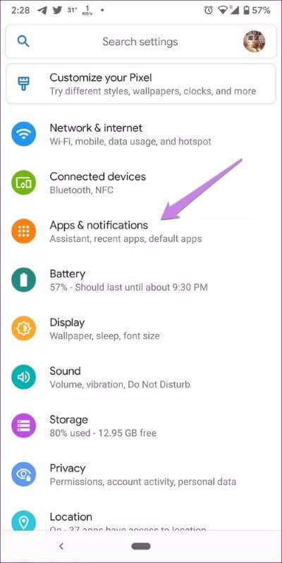 android-messages-app-crashing-1_40dd5eab97016030a3870d712fd9ef0f أفضل 9 إصلاحات لمشكلة تعطل رسائل Android