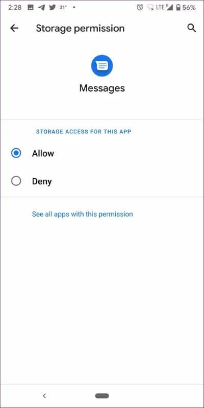 android-messages-app-crashing-5_40dd5eab97016030a3870d712fd9ef0f أفضل 9 إصلاحات لمشكلة تعطل رسائل Android