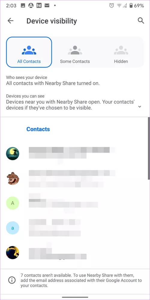 android-nearby-sharing-not-working-9_40dd5eab97016030a3870d712fd9ef0f أفضل 12 طريقة لإصلاح عدم عمل ميزة المشاركة القريبة Near­by Shar­ing على Android