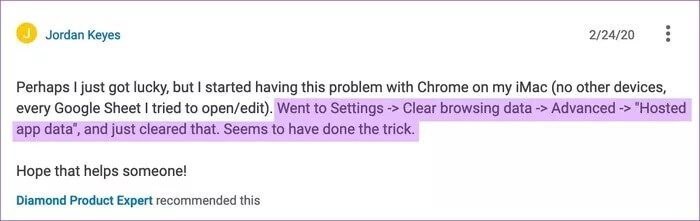 أفضل 5 إصلاحات لعدم تحميل Google Sheetsعلى Chrome - %categories