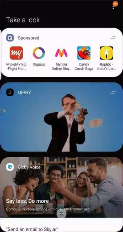bixby-home_40dd5eab97016030a3870d712fd9ef0f Samsung One UI مقابل Nova Launcher: ما هو المشغل الأفضل لك