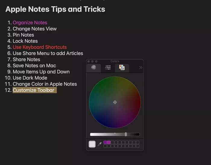 أفضل 11 نصيحة وخدعة من Apple Notes لمستخدمي Mac - %categories