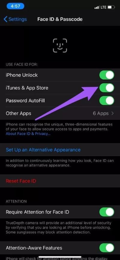 أفضل 6 طرق لإصلاح عدم عمل Face ID مع App Store - %categories