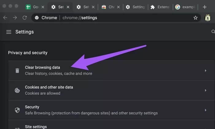 fix-google-sheets-not-loading-chrome-06_935adec67b324b146ff212ec4c69054f أفضل 5 إصلاحات لعدم تحميل Google Sheetsعلى Chrome
