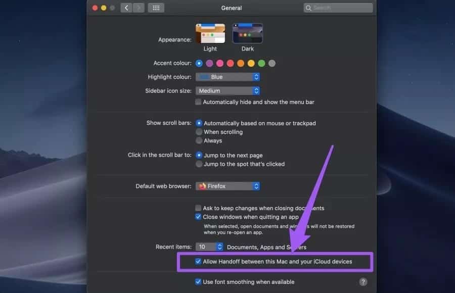 fix-handoff-not-working-mac-01_4d470f76dc99e18ad75087b1b8410ea9 أفضل 5 إصلاحات لمشكلة عدم عمل Handoff على Mac