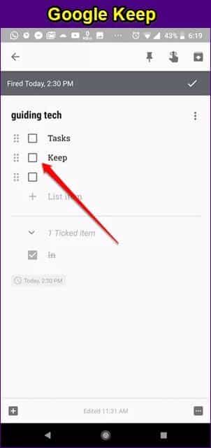 google-tasks-vs-google-keep-11_4d470f76dc99e18ad75087b1b8410ea9 Google Tasks مقابل Google Keep: هل يجب عليك التبديل إلى تطبيق المهام المستقل