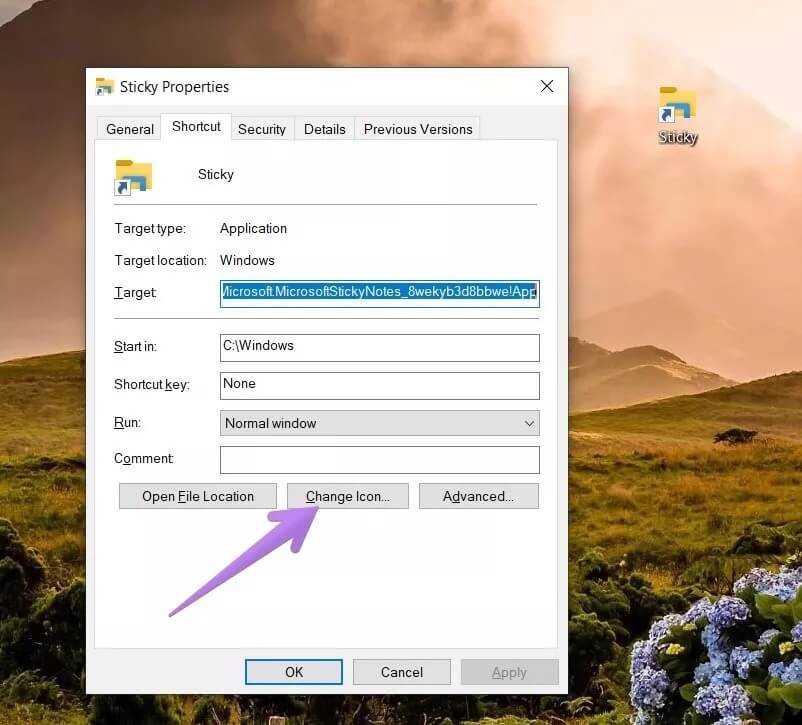 how-to-put-sticky-notes-shortcut-on-desktop-windows-8_4d470f76dc99e18ad75087b1b8410ea9 أفضل 4 طرق لوضع Sticky Notes على سطح المكتب في Windows 10
