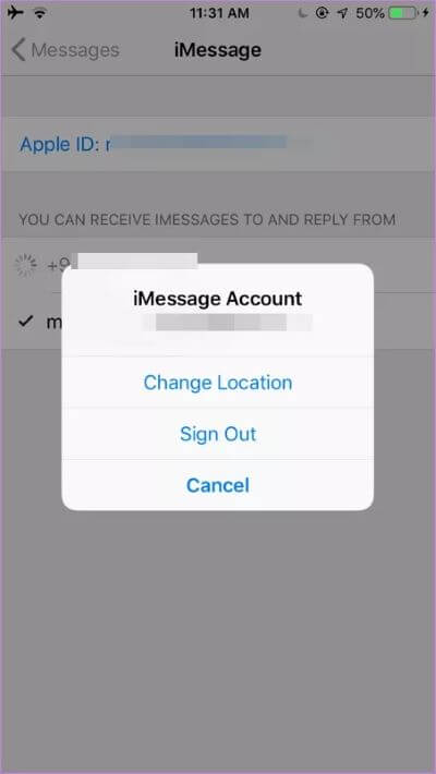 أفضل 8 طرق لإصلاح خطأ تسجيل خروج iMessage على iPhone - %categories
