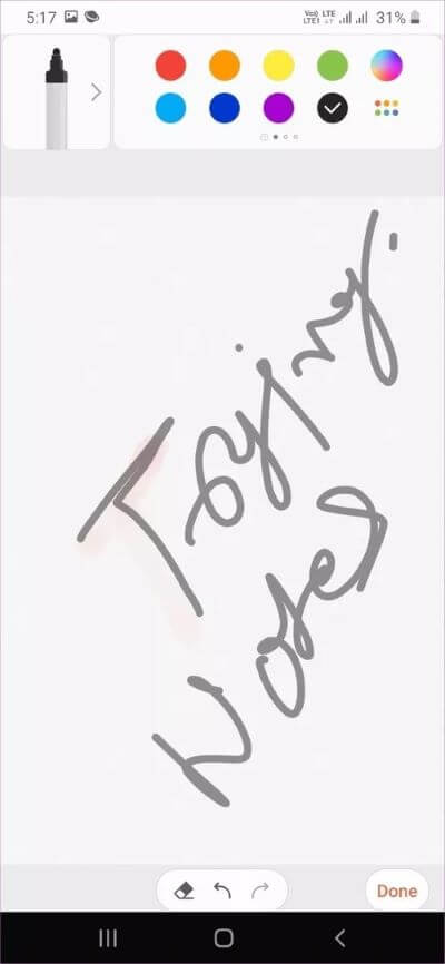 notes-drawting_40dd5eab97016030a3870d712fd9ef0f Samsung Notes مقابل Evernote: ما هو تطبيق تدوين الملاحظات الأفضل على هواتف Galaxy