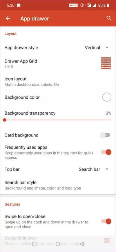 nova-app-drawer_190701_212205_40dd5eab97016030a3870d712fd9ef0f Samsung One UI مقابل Nova Launcher: ما هو المشغل الأفضل لك