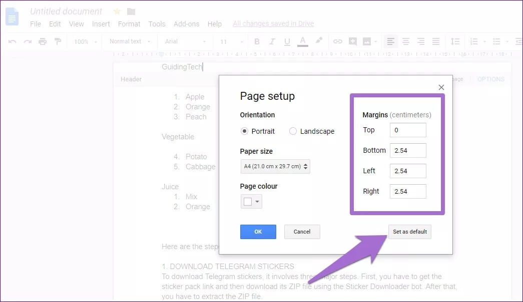 كيفية إعادة تعيين إعدادات محرر Google Docs - %categories
