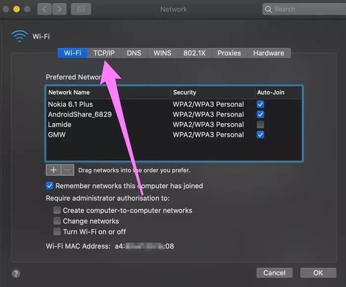 reset mac wireless settings