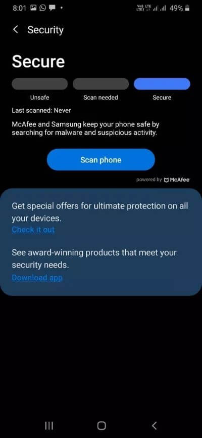 scan-phonoe_40dd5eab97016030a3870d712fd9ef0f أفضل 9 طرق لإصلاح استنزاف بطارية Samsung One UI