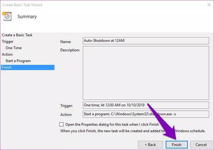 schedule-auto-shutdown-windows-10-09_4d470f76dc99e18ad75087b1b8410ea9 كيفية جدولة إيقاف التشغيل التلقائي في Windows 10