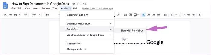 أفضل 3 طرق لتوقيع المستندات في Google Docs - %categories