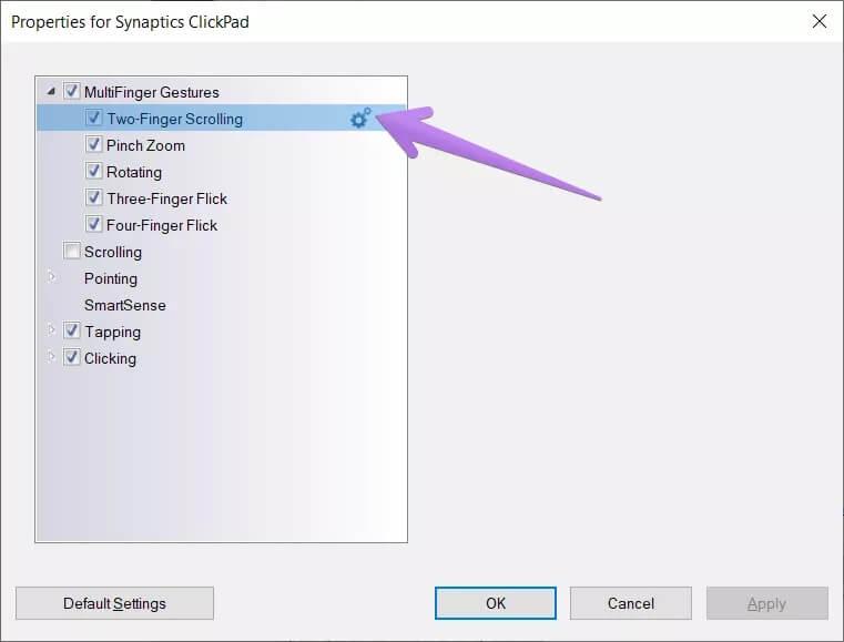 touchpad-gestures-not-working-windows-13_4d470f76dc99e18ad75087b1b8410ea9 أفضل 9 طرق لإصلاح عدم عمل إيماءات لوحة اللمس في Windows 10