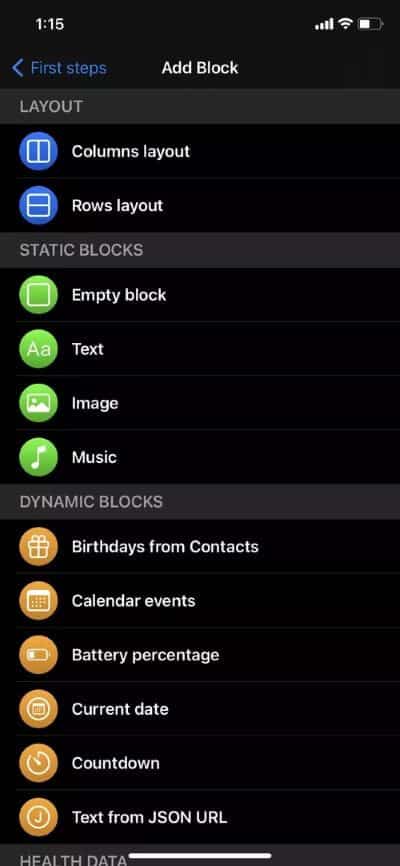 أفضل 5 تطبيقات iPhone لإنشاء أدوات مخصصة الويدجت - %categories