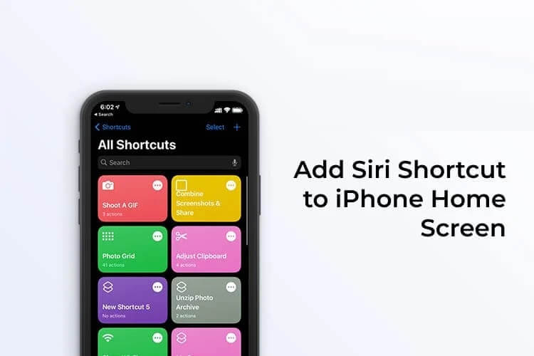 Add-Siri-Shortcut-to-iPhone-Home-Screen-F كيفية إضافة اختصارات Siri إلى شاشة iPhone الرئيسية