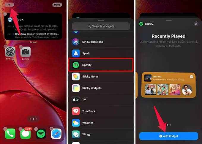 كيفية الحصول على Spotify Widget على شاشة iPhone الرئيسية - %categories
