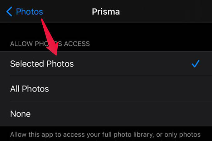 كيفية تقييد الوصول التطبيقات إلى الصور على iPhone - %categories