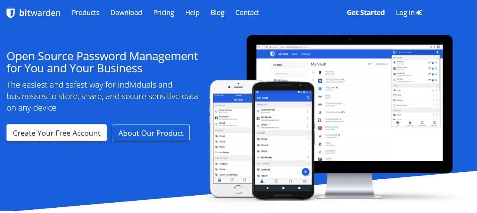 Bitwarden-Password-Manager أفضل 13 برنامج مجاني لإدارة كلمات المرور (2021)