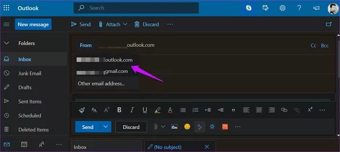 Change-the-From-Address-in-Microsoft-Outlook-3_935adec67b324b146ff212ec4c69054f كيفية تغيير FROM ADDRESS من العنوان Microsoft Outlook