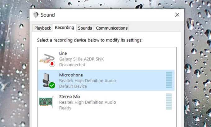 Check-for-Microphones-and-Sound-Devices-on-Windows كيفية إصلاح عدم عمل الميكروفون على Zoom و Google Meet